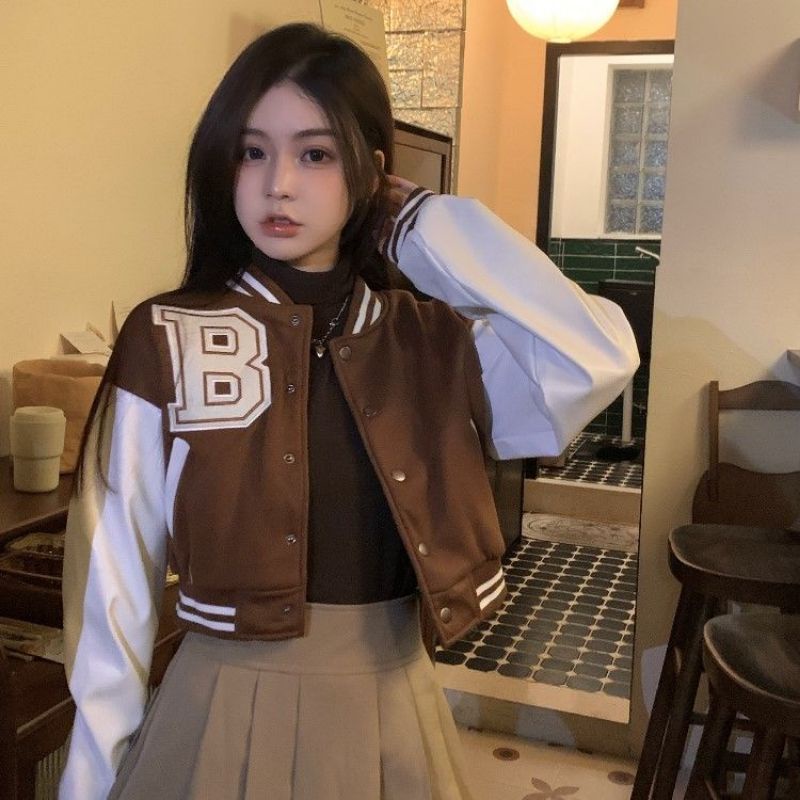 [ORDER] ÁO KHOÁC BOMBER CROPTOP