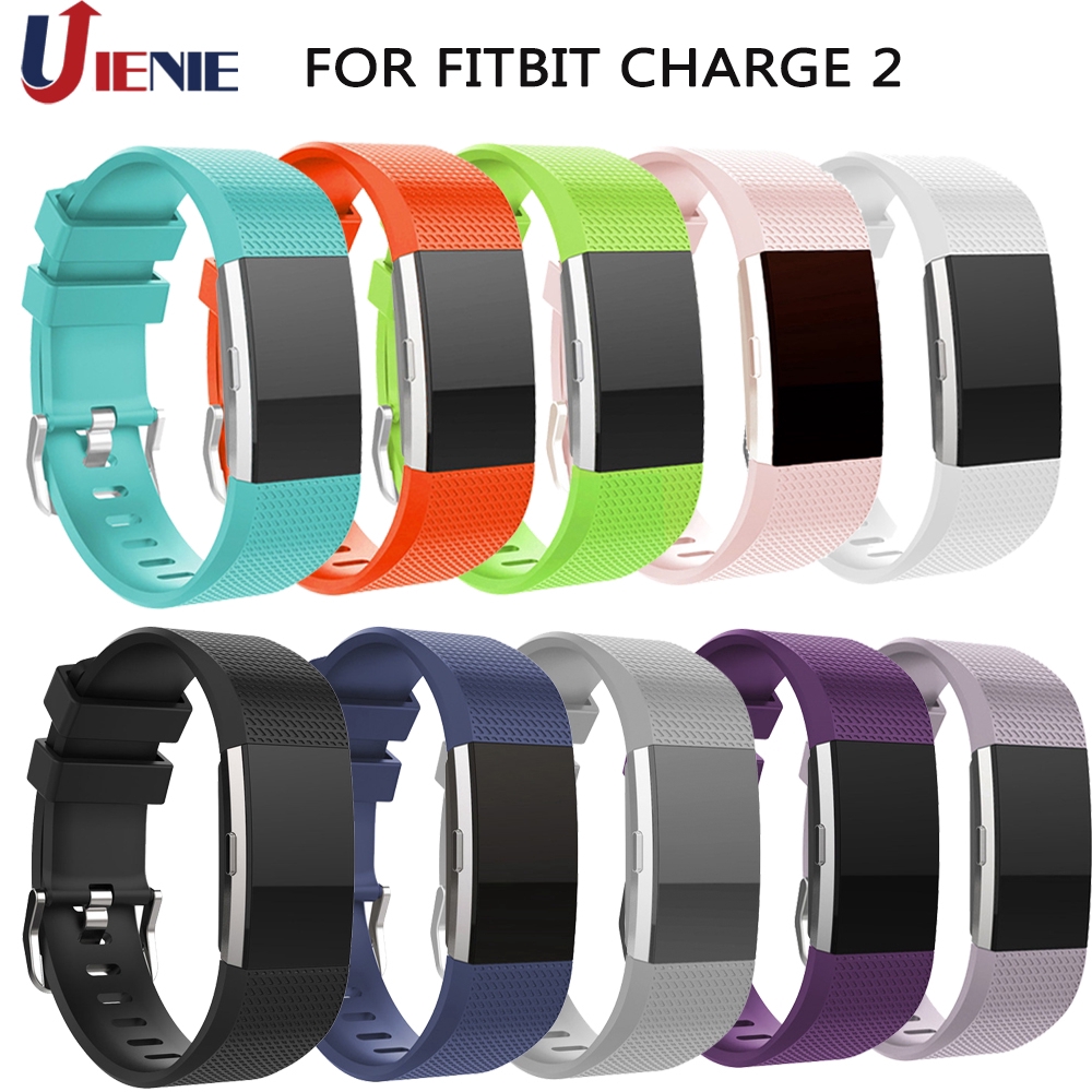 Dây Đeo Silicon Cho Đồng Hồ Thông Minh Fitbit Charge 2