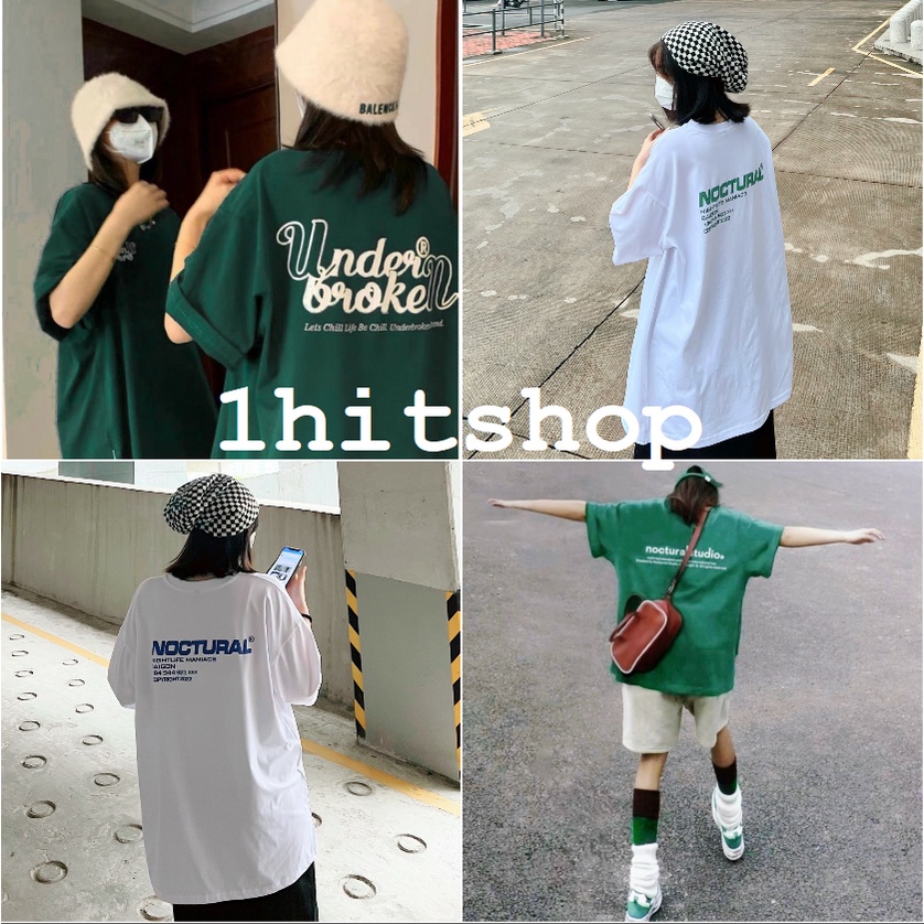 Áo Thun Xanh Lá UNDER BROKEN Nam Nữ Ulzzang Unisex 1hitshop