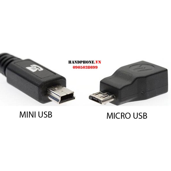 Cáp sạc kết nối data MicroUSB chân dài 12mm