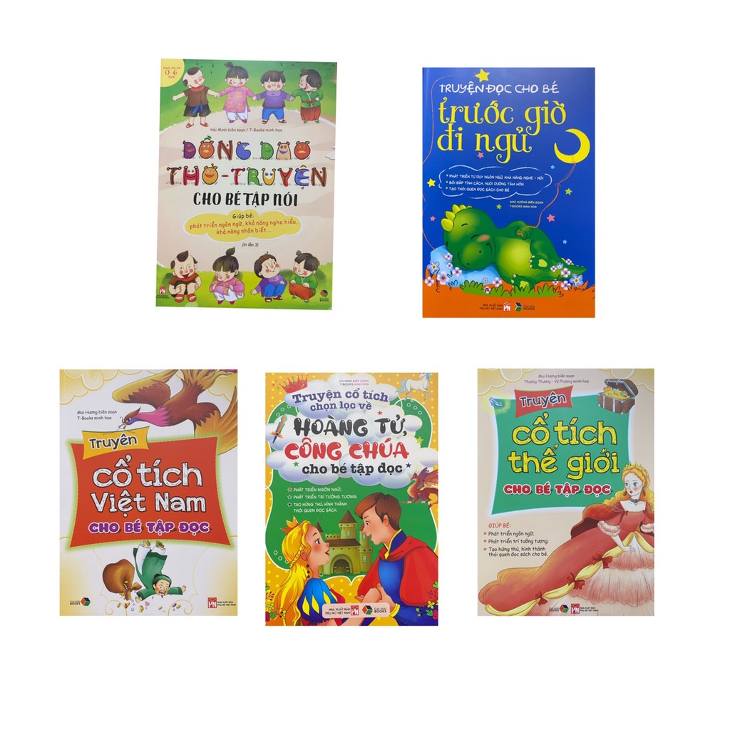 Sách - Trọn bộ Truyện đồng dao cho bé tập nói tập đọc 2