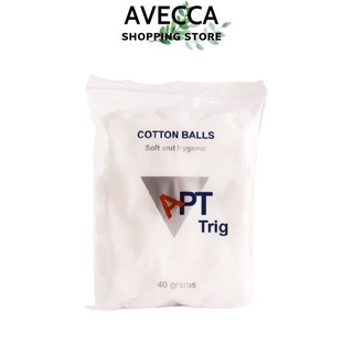 Bông Gòn Viên  APT-Trig Hỗ Trợ Rửa, Lau Sạch, Băng Vết Thương Thái Lan (40g)