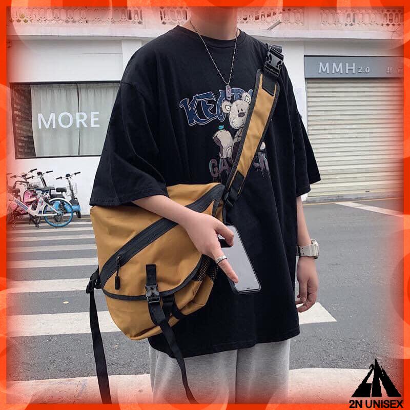 Áo thun tay lỡ form rộng - phông nam nữ cotton oversize - T shirt gấu Teddy - 2N Unisex