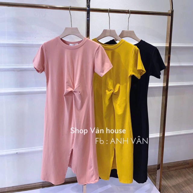 Váy xoắn eo sang chảnh