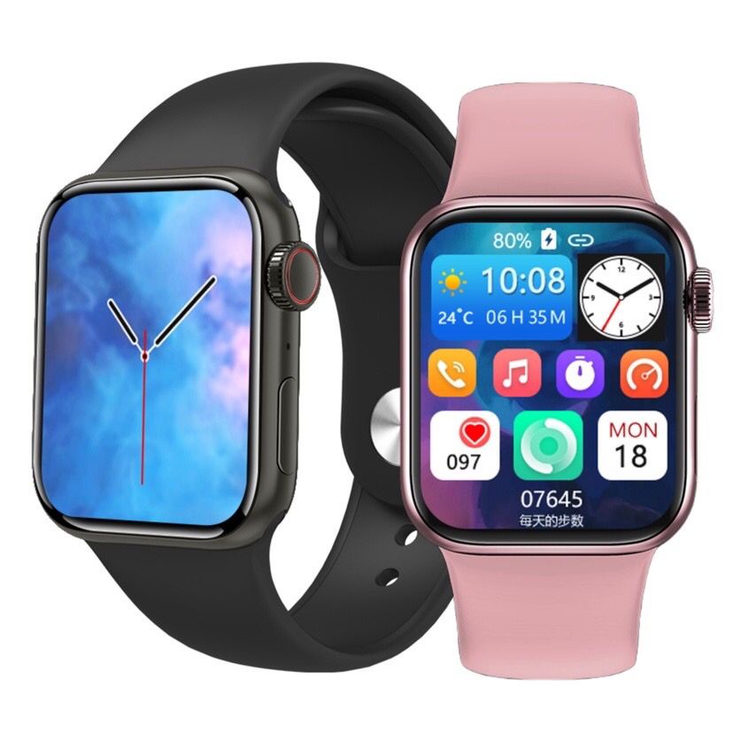 Đồng Hồ Thông Minh Kết Nối Bluetooth 38/40/41Mm IP68 Chống Nước Hỗ Trợ Theo Dõi Nhịp Tim PK IWO 14 Pro