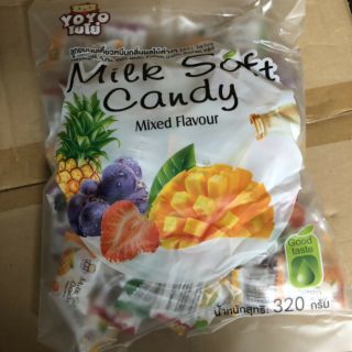 Kẹo dẻo trái cây Milk Soft Candy Thái Lan