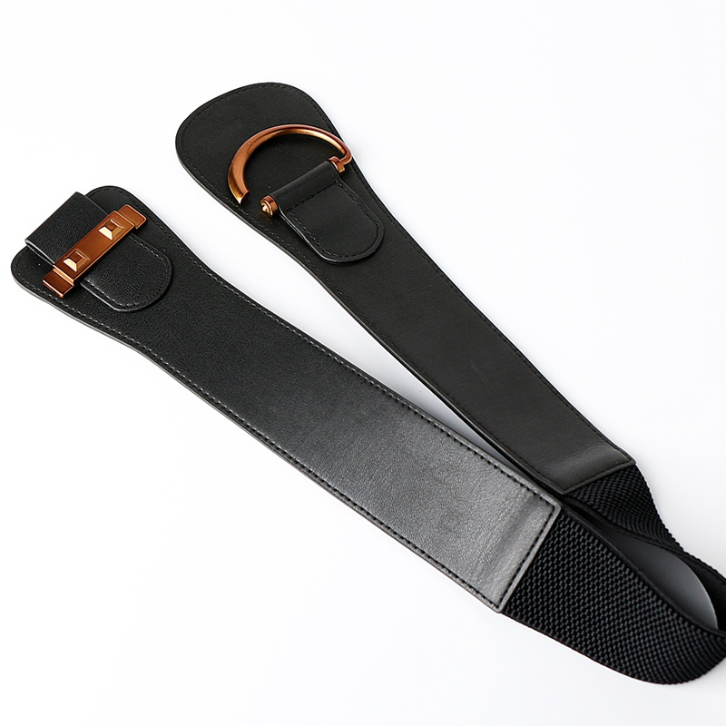 Thắt Lưng Giả Da Bản Rộng Phong Cách Vintage Thời Trang Cho Nữ