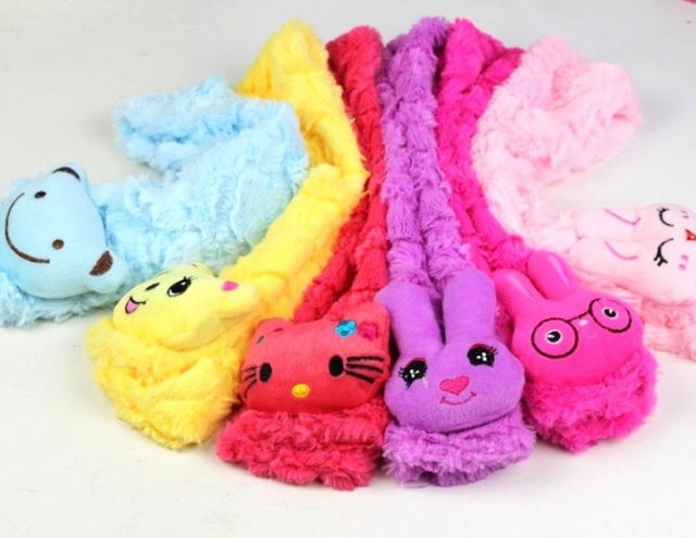 Khăn quàng cổ cho bé lông mịn ấm