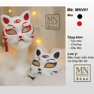 [ẢNH THẬT] Mặt nạ cáo đã vẽ, cosplay , halloween