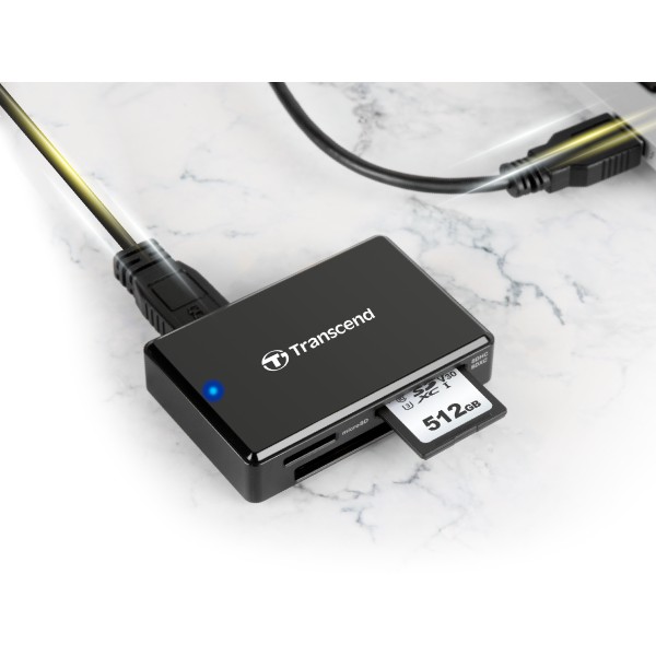 Đầu đọc thẻ nhớ USB 3.1 Transcend RDF8