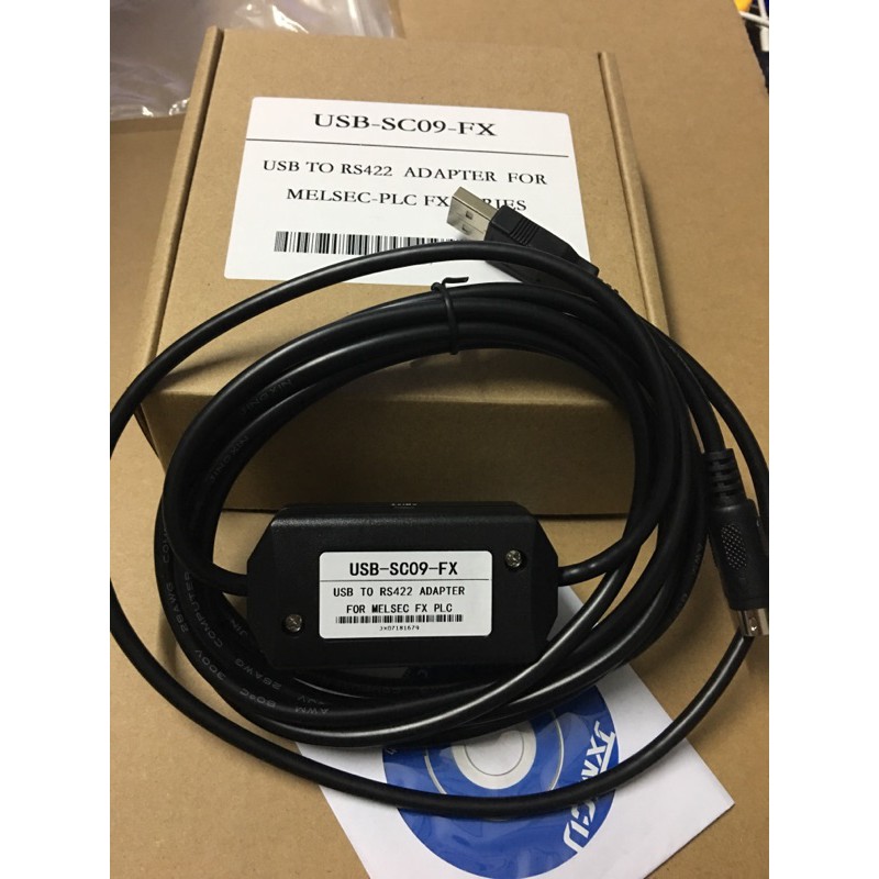 Cáp lập trình plc mitsubishi USB-SC09-FX