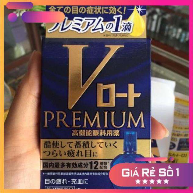 Nhỏ mắt Rohto V Premium