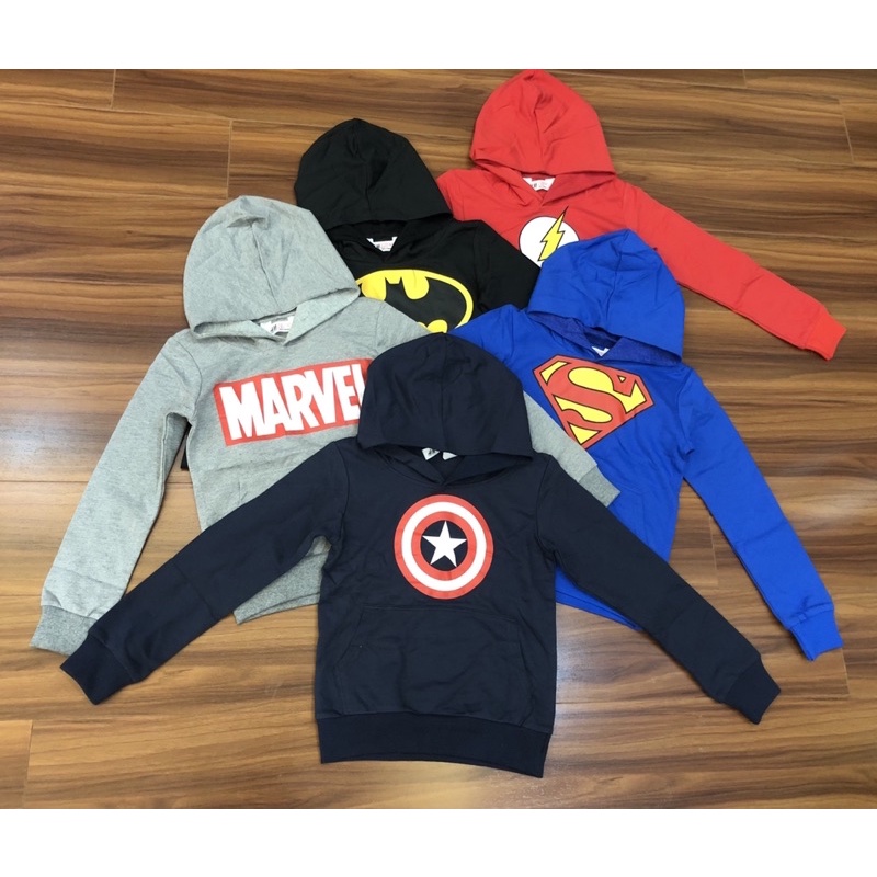 Áo thu đông Bé Trai Hoodie chất nỉ cotton mềm có mũ size 4-14 tuổi