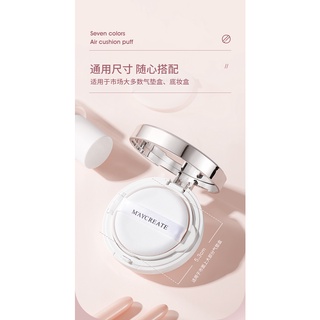 Bông đánh phấn Maycreate Air Cushion Puff Luxuka MC10 (7 cái)