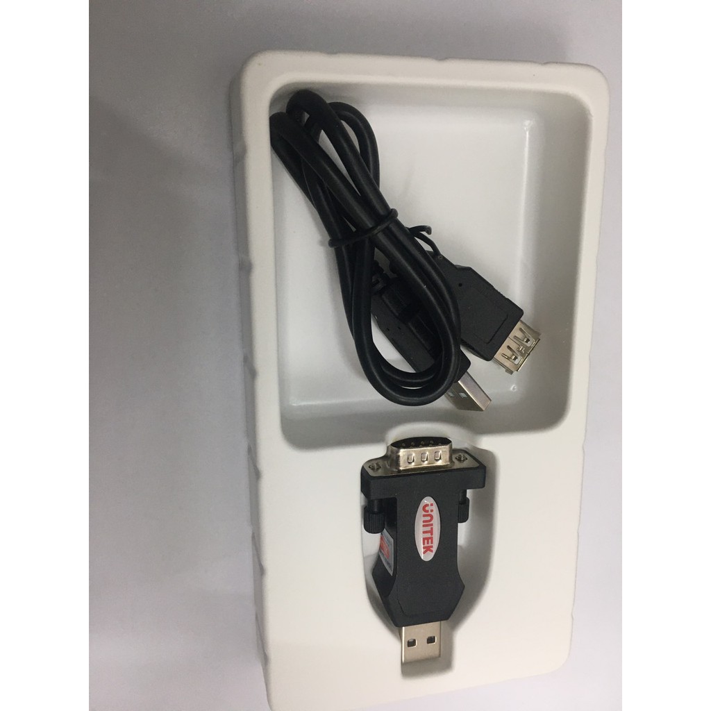 Đầu chuyển USB sang Com (RS232) Unitek Y105 1.5m - Hãng phân phối
