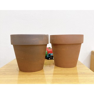 Chậu đất nung trồng cây - sen đá- xương rồng 12cmx12cm