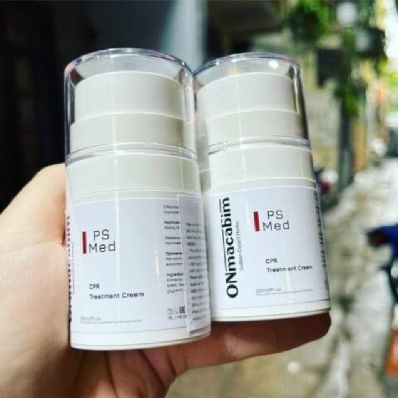 Kem dưỡng phục hồi da mỏng yếu Ps med treatment cream 50g