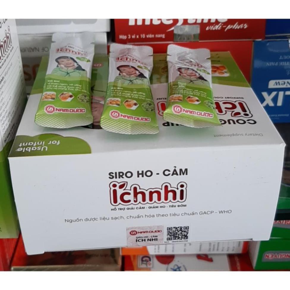 Ích nhi siro ho cảm dạng gói
