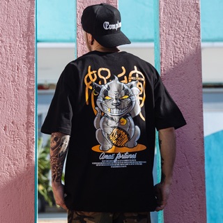 Áo Thun Tay Ngắn In Chữ Trẻ Trung Thời Trang Unisex