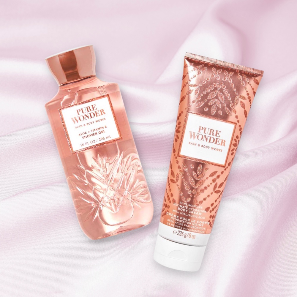 Sữa tắm Bath & Body Works Pure Wonder Shower Gel Hương Thơm Thanh Mát Chai 295ml