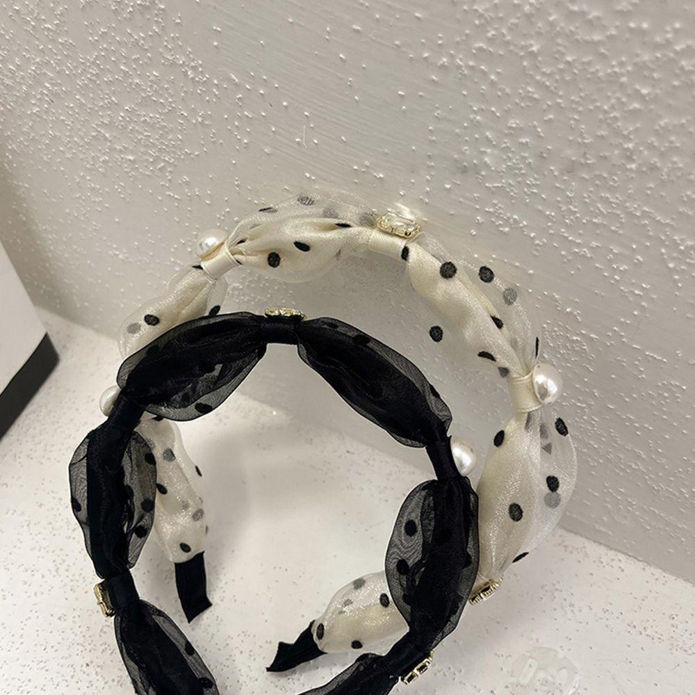 Băng Đô Cài Tóc BERNARDO Bằng Lưới Phối Ren Phong Cách Vintage Thời Trang|Băng Đô Cài Tóc Phong Cách Hàn Quốc Cá Tính