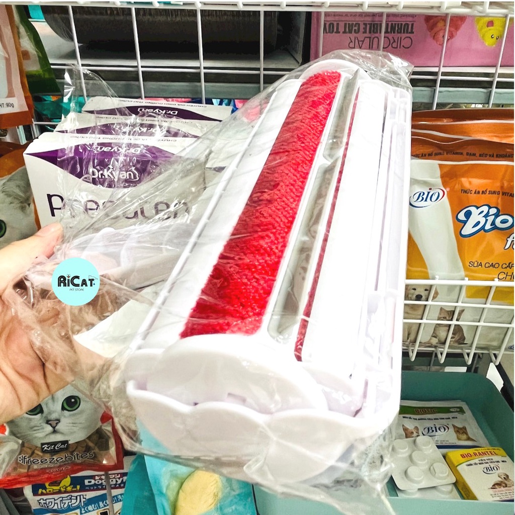 Lăn Lông Chó Mèo Tĩnh Điện | Lăn Lông Hiệu Quả, Sử Dụng Nhiều Lần