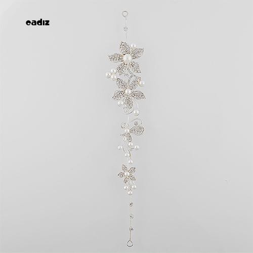 Trâm cài tóc cô dâu đính hạt giả ngọc trai