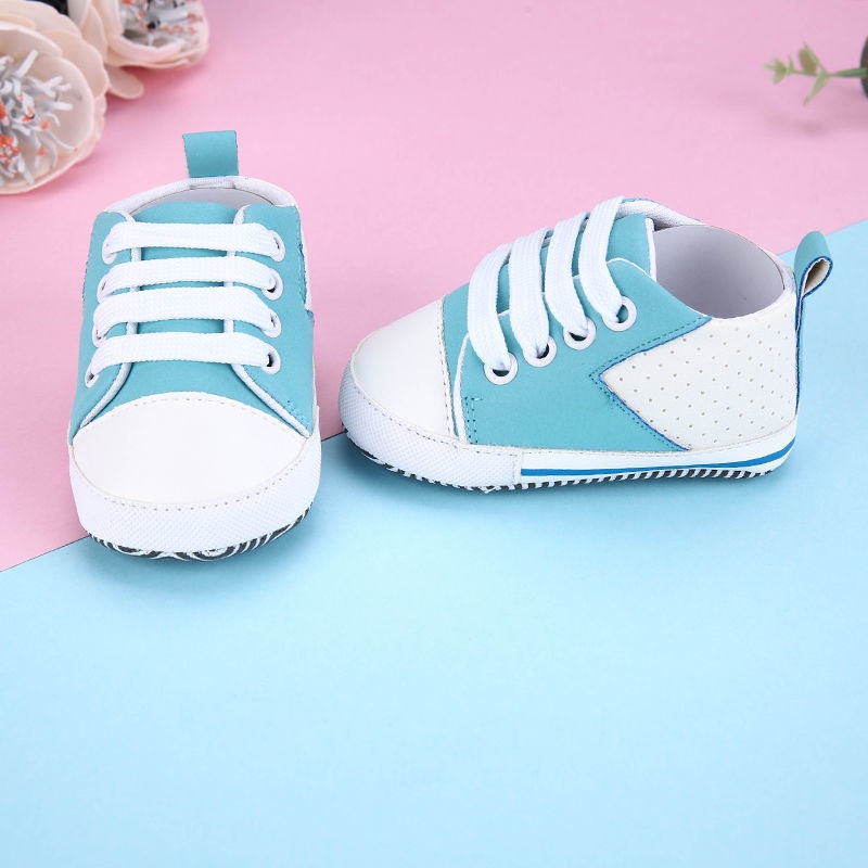 ♛Giày Đế Mềm Chống Trượt Thời Trang Xuân Thu Cho Bé Gái Sơ Sinh Từ 0-1-12 Tháng Tuổi