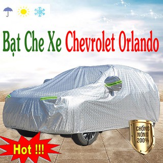 Bạt phủ ô tô #Chevrolet Orlando - Cao Cấp, bạt phủ xe ô tô,cách nhiệt, chống nước, chống trộm gương Hàng cao cấp 