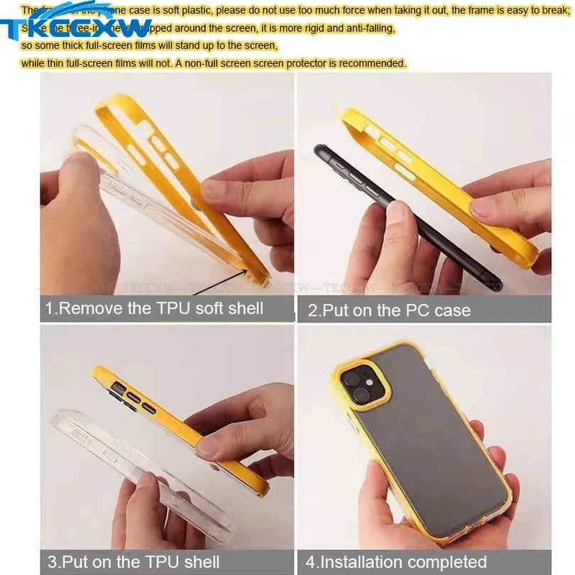 Ốp Điện Thoại Trong Suốt Viền Màu Kẹo 3 Trong 1 Chống Sốc Cho Xiaomi Redmi K30 K40 Pro K40 K30 Ultra Redmi Note 8 Pro