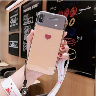 Ốp lưng trái tim tráng gương iphone