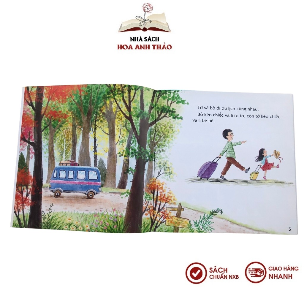 Sách Bé yêu cả nhà, bộ 4 quyển
