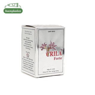 Viên uống Crila forte -Hộp 20 viên