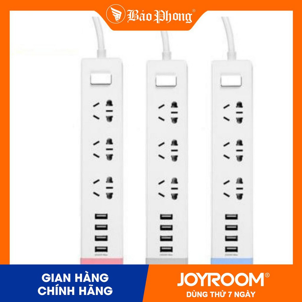 ổ điện thông minh JOYROOM SW-4U310A 3AC HTL