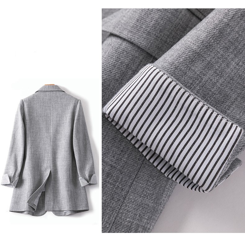 Áo Khoác Blazer Áo Vest 2 lớp Unisex Hàn Quốc ống tay kiểu dáng phong cách | BigBuy360 - bigbuy360.vn