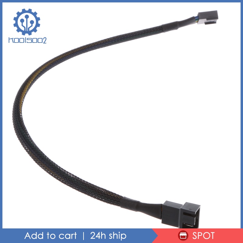 Dây Cáp Nguồn Nối Dài Cho Quạt Pc Koolsoo2 30cm 4 Pin