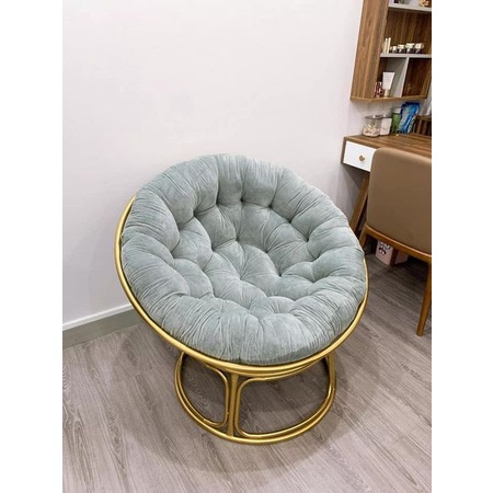 Ghế thư giãn papasan bầu bí thư giãn đọc sách