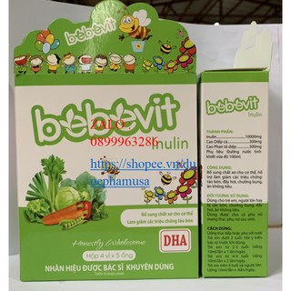 BEBEVITINULIN bổ xung chất xơ cho cơ thể ,giảm các triệu chứng táo bón .
