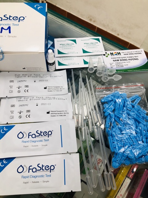 (Trọn bộ Kit) QUE TEST THỬ GIANG MAI SYPHILIS FASTEP CỦA MỸ