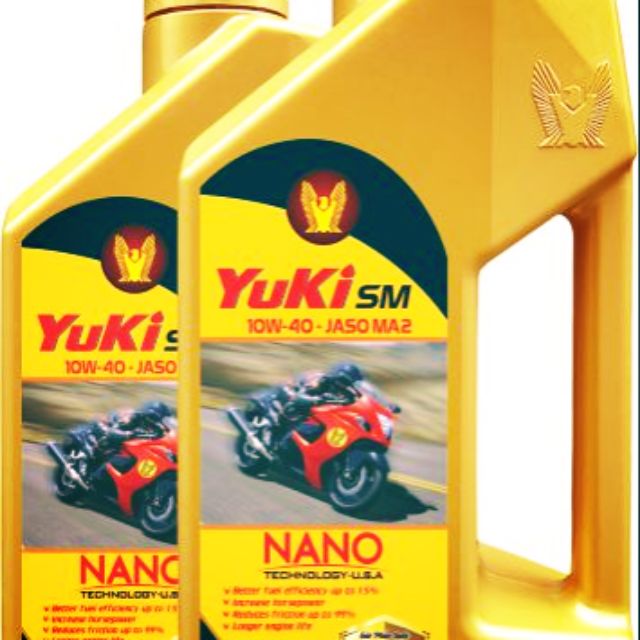 Nhớt Yuki Nano 5000km xe số - 1000ml