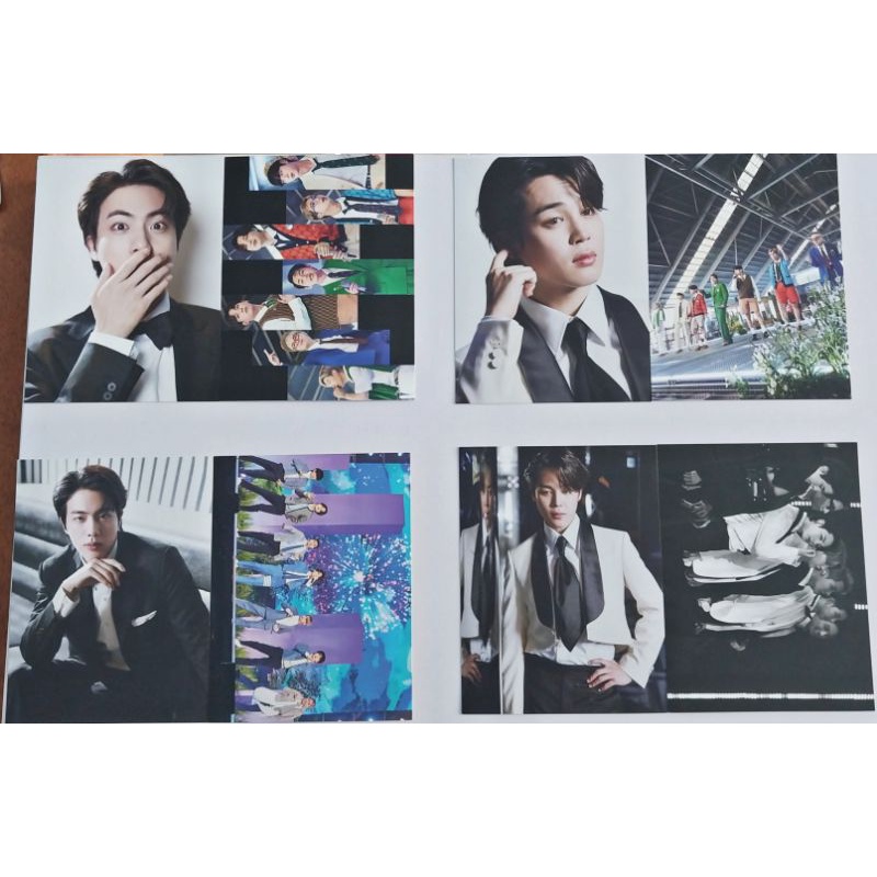 BTS POSTCARD THE FACT Hình giấy trang trí sưu tầm