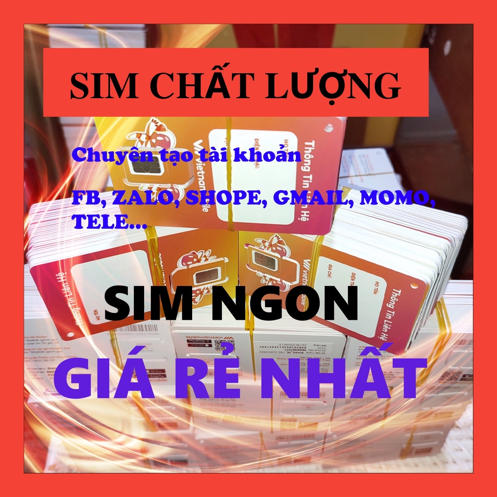 Sim VNMB TẠO TÀI KHOẢN SIÊU RẺ