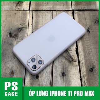Ốp lưng dẻo trong sần nhám dành cho iPhone 11 Pro Max - PS Case phân phối
