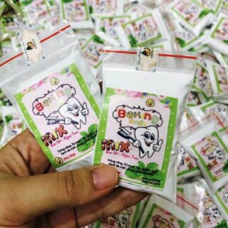 Baking soda trắng răng