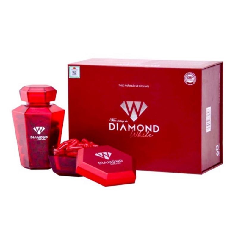 [Mã 77FMCGSALE giảm 8% đơn 500K] [CHÍNH HÃNG] VIÊN UỐNG TRẮNG DA DIAMOND WHITE- FULL BOX | BigBuy360 - bigbuy360.vn