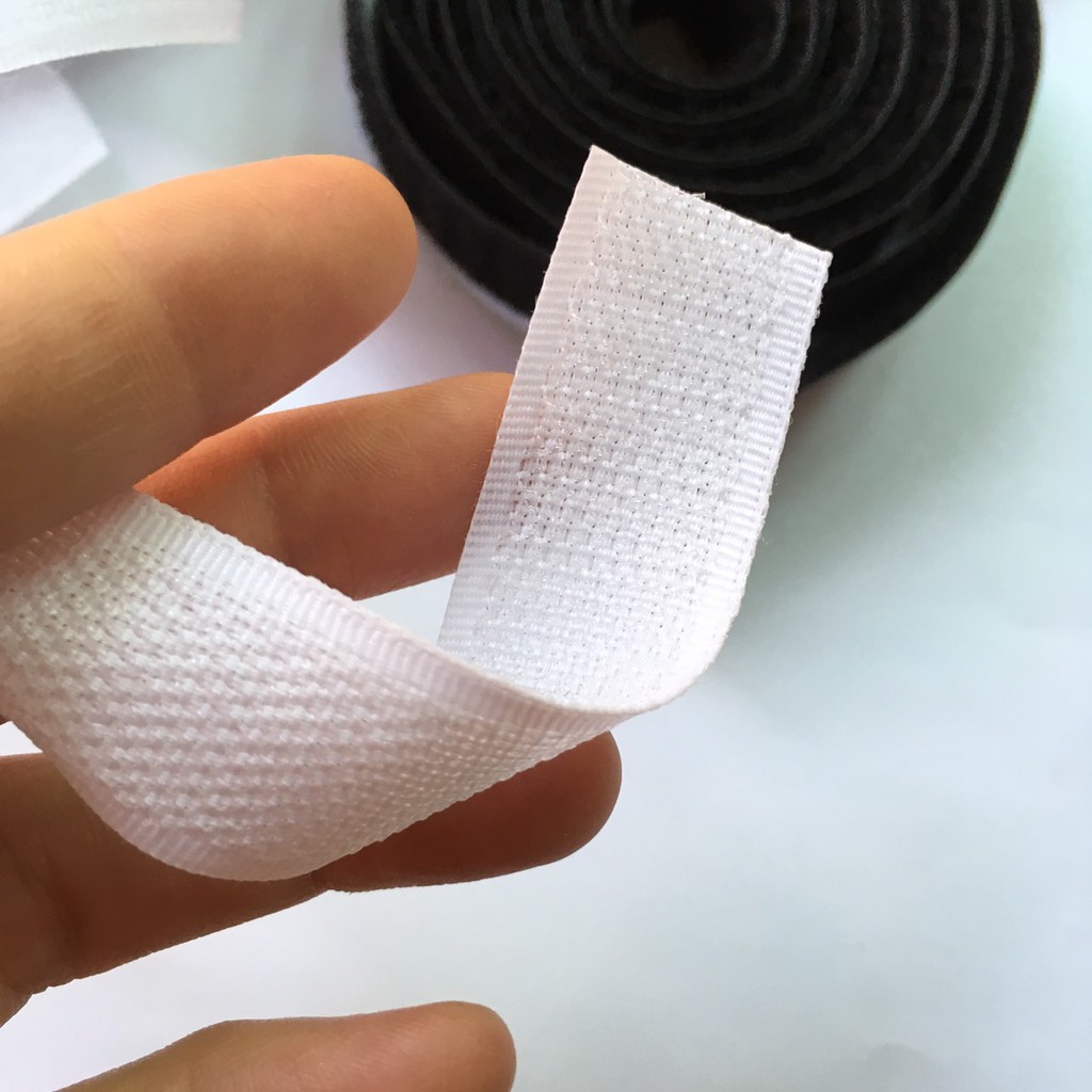 Băng dán xé gai bông (velcro tape/ khóa nhám)