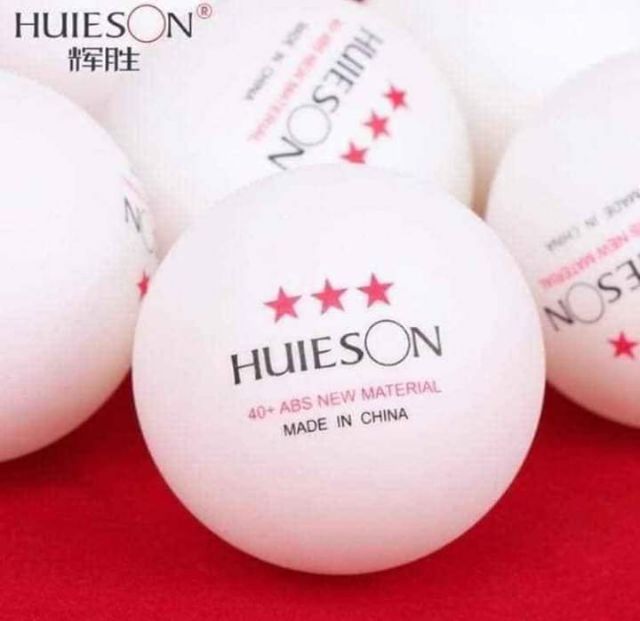 Bóng bàn tập HuiesOn VIP 3 sao chất lượng cực tốt bóng bàn giá rẻ