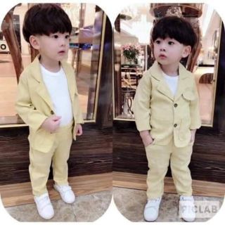 Bộ vest cho bé trai