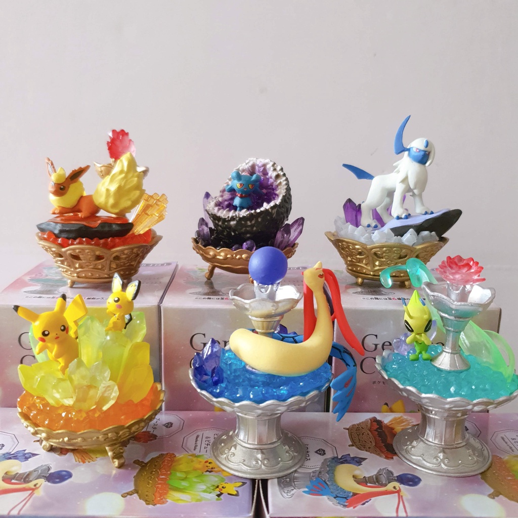 Đồ chơi mô hình Pokemon, mô hình tiểu cảnh và pokemon GemStone