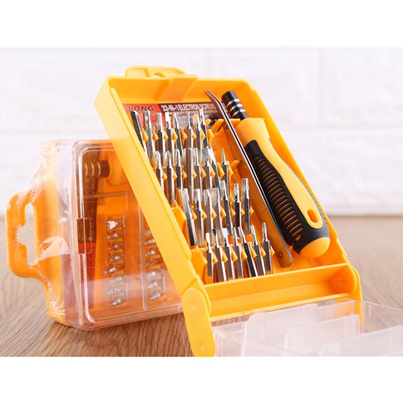 Bộ 32 tua vít đa năng kèm hộp đựng gấp gọn tiện lợi